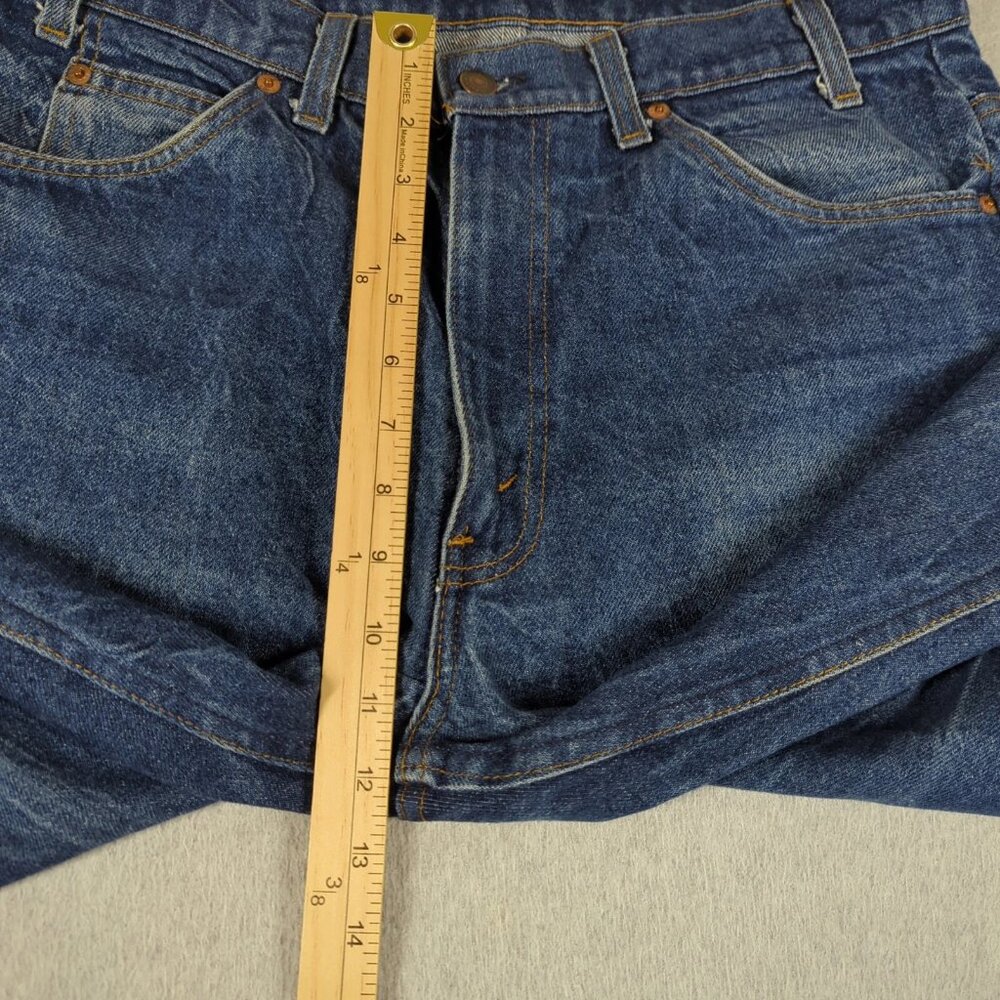 Vintage Levis 517 Jeans Mens 36x32 (Actual 34x29) Bootcut Orange Tab Made In USA - Picture 6 of 10